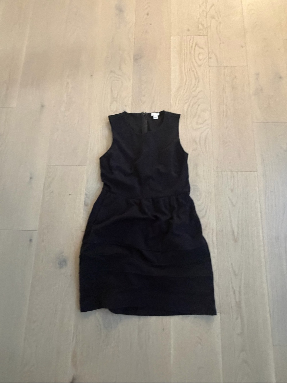 J. Crew Black Sleeveless Mini Dress